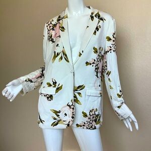 Philosophy Floral Cotton Blazer